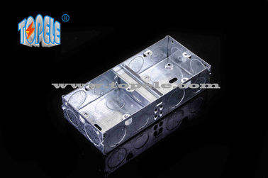 BS4662 GI Switches Μία / Δύο Ομάδες Ηλεκτρικά κιβώτια και καλύμματα, κιβώτια καλωδίων GI