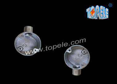 BS4568 Χύτευση εύπλαστων σιδερένιων σωλήνων/ 25 mm γαλβανισμένο τερματικό μονοδιάδρομο κουτί/ κουτί αγωγού