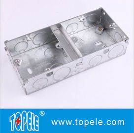 BS4662 GI Switches Μία / Δύο Ομάδες Ηλεκτρικά κιβώτια και καλύμματα, κιβώτια καλωδίων GI