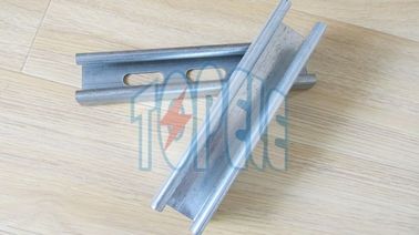 Καλώδιο απλού χρώματος 41x25mm, 41x35mm Προπυρηνικά γαλβανισμένο Perforated Plain / Slotted Strut Channel Ατσάλι Unistrut Channel