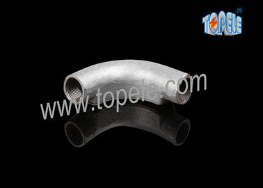 20MM 3 / 4 ̇, 1 ̇ BS4568 GI Σιδηρούνιος αγκώνα εύπλαστο σιδηρούνιου κυκλικού σωληνώματος κουτί με τρύπα