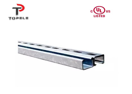 Ζυγισμένο Bline Unistrut Channel Metal Για Σύστημα Υποστήριξης 1,5 mm