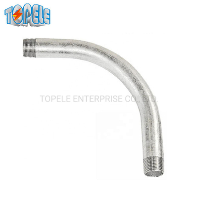 Άκαμπτος αγωγός αγκώνας IEC61386 20mm110mm 90 βαθμού καυτή ΕΜΒΎΘΙΣΗ που γαλβανίζεται