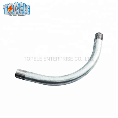 Άκαμπτος αγωγός αγκώνας IEC61386 20mm110mm 90 βαθμού καυτή ΕΜΒΎΘΙΣΗ που γαλβανίζεται