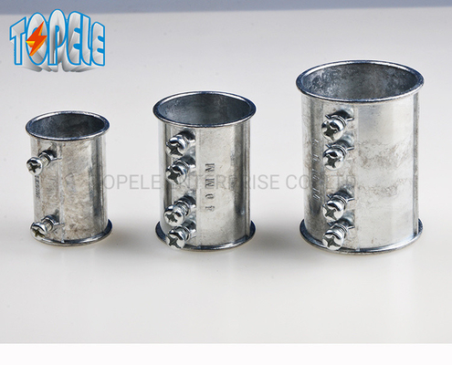 IEC 61386 ψευδάργυρος χυτό κύβος Setscrew EMT που συνδέει 20mm 25mm