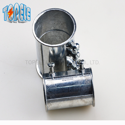 IEC 61386 ψευδάργυρος χυτό κύβος Setscrew EMT που συνδέει 20mm 25mm