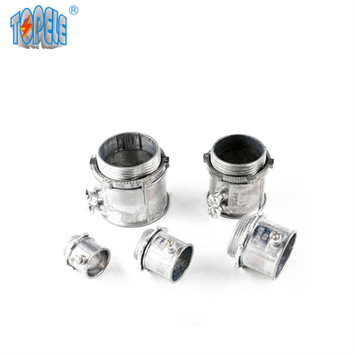 IEC 61386 25mm 32mm ασημένιος ψευδάργυρος τύπων Setscrew συνδετήρων Emt