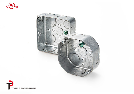 0.6mm, 0.8mm πάχος 4×2× τετραγωνικό / οκταγώνιο κουτί, ηλεκτρικά κουτιά και καλύμματα