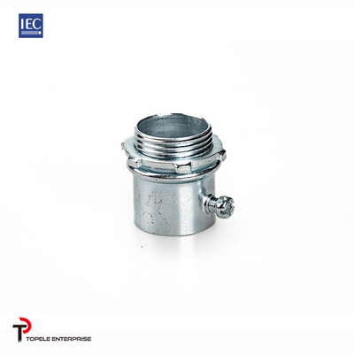 IEC 61386 25mm 32mm ασημένιος ψευδάργυρος τύπων Setscrew συνδετήρων Emt