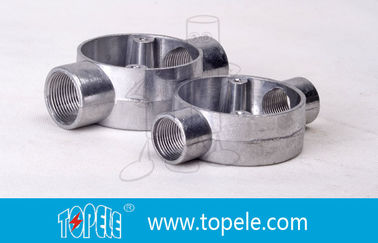 TOPELE 25MM Θερμοβαμμένο Γαλβανισμένο Αλουμινένιο Κουτί Διασύνδεσης / Κουτί Μεταλλικού Διοχέα Με Πρότυπα BS4568/