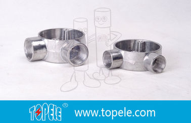 TOPELE 25MM Θερμοβαμμένο Γαλβανισμένο Αλουμινένιο Κουτί Διασύνδεσης / Κουτί Μεταλλικού Διοχέα Με Πρότυπα BS4568/