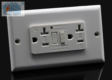 15A 125V AC GFCI δεξαμενές διπλής ανθεκτικής στην παραβίαση λειτουργία παρακολούθησης τέλους ζωής