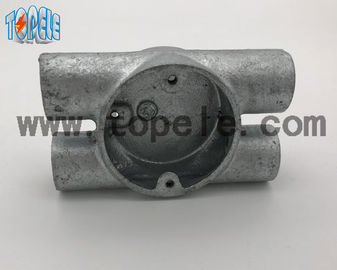 BS4568 Συσκευές ηλεκτρικού αγωγού Twin Through Way H Ελαστικό σιδερένιο κουτί 20mm -32mm