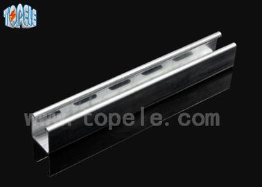 41*41mm Unistrut Channel Strut C Profile / Slotted Support Channel (Προφίλ υποστήριξης με τρύπα)