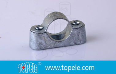 BS31 / BS4568 Συσκευές αγωγών 20 mm Ελαστικό σίδηρο βαρύ φορτίο Απόσταση σέλα με βάση