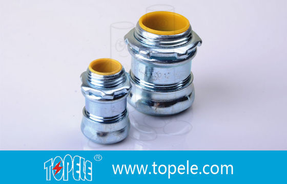 Χάλυβα UL Standard Emt Connector για ηλεκτρικές συγκρούσεις