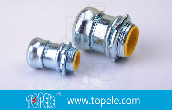 Χάλυβα UL Standard Emt Connector για ηλεκτρικές συγκρούσεις
