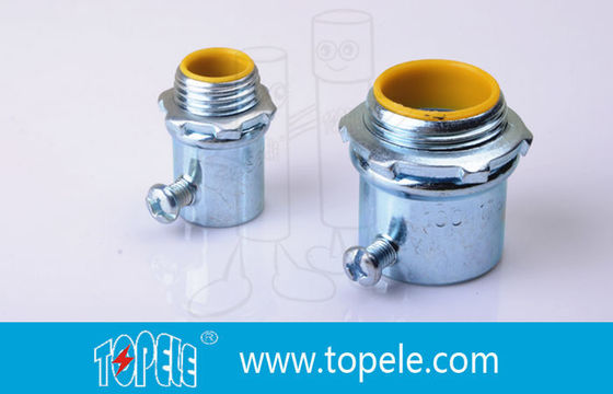Χάλυβα UL Standard Emt Connector για ηλεκτρικές συγκρούσεις