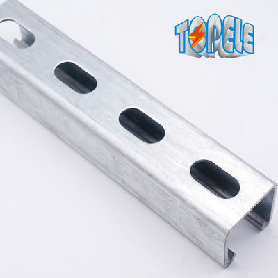 Καθαρό 3mtr Unistrut κανάλι 41 X 41MM 41 X 21MM