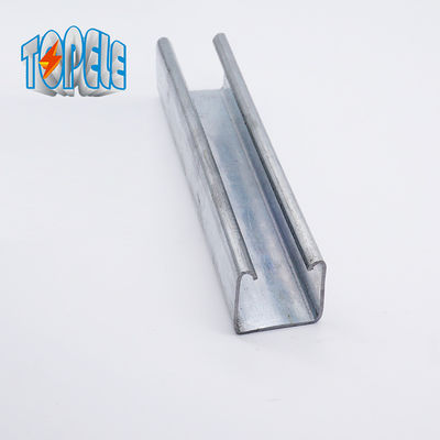 Ζεστό βαλβανισμένο προφίλ Unistrut C Channel 41 * 41 / 41 * 21