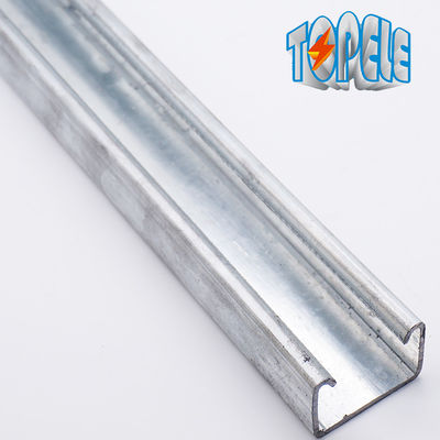Ζεστό βαλβανισμένο προφίλ Unistrut C Channel 41 * 41 / 41 * 21