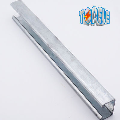 Ζεστό βαλβανισμένο προφίλ Unistrut C Channel 41 * 41 / 41 * 21
