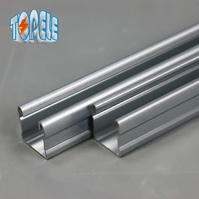 41 * 21mm 41 * 41mm Ατσάλι Unistrut πόδια Plain ή Slotted