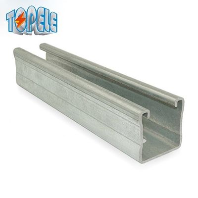 41*21mm Ατσάλινο σύστημα υποστήριξης καναλιών με ανοιχτή τρύπα