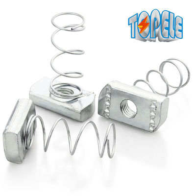 Ζυγισμένο χάλυβα M6 M8 M10 M12 Unistrut Channel