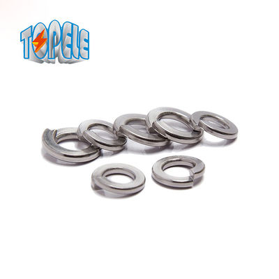 Συνηθισμένο ατσάλι Zinc Finish SS316 Split Lock Washer