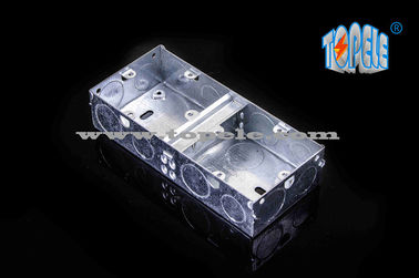 BS4662 GI Switches Μία / Δύο Ομάδες Ηλεκτρικά κιβώτια και καλύμματα, κιβώτια καλωδίων GI