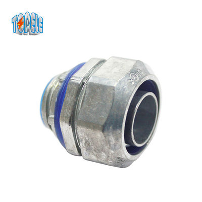 Μεταλλικό χρώμα 1/2&quot; Ζινκ Die Cast ευέλικτος σύνδεσμος αγωγού ευθεία για αγωγό
