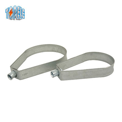 UL Standard Silver Electrical Swivel Steel Pipe Clamps E489690 Ηλεκτρικές στρογγυλοειδείς λαβές για σωλήνες από χάλυβα