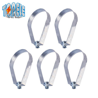 UL Standard Silver Electrical Swivel Steel Pipe Clamps E489690 Ηλεκτρικές στρογγυλοειδείς λαβές για σωλήνες από χάλυβα