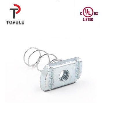 M6 M8 M10 M12 Unistrut Channel Ζυγισμένο ψευδαργύριο
