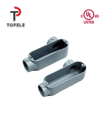 1/2 " UL List Σκληρό σωλήνα αγωγού τύπου LL / LR / LB / C / T τύπου αλουμινίου NTP