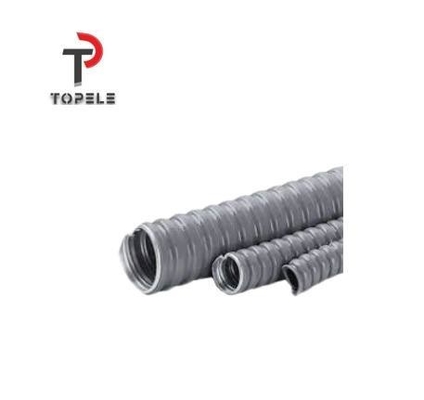 IEC 61386 ντυμένο PVC μετρικό νήμα αγωγών εύκαμπτων μετάλλων