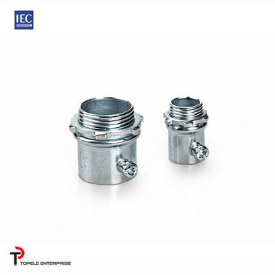IEC 61386 25mm 32mm ασημένιος ψευδάργυρος τύπων Setscrew συνδετήρων Emt